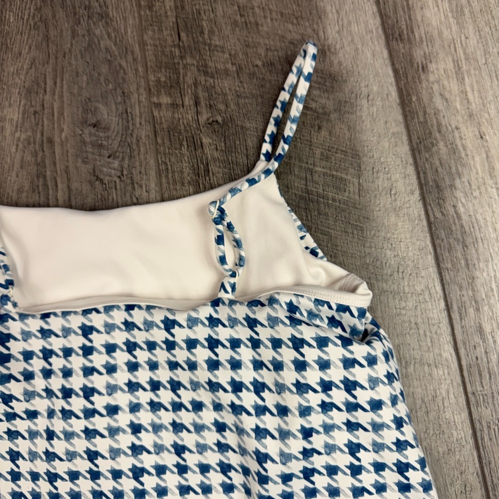 Z Supply Blue Houndstooth Dress - Picture 7 of 14
